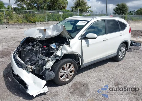 2013 Honda Cr-V Ex-L из США, поврежденный, VIN 5J6RM4H72DL038574